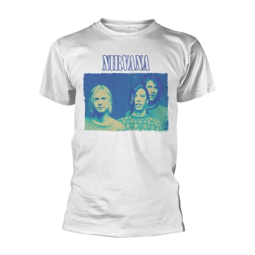 Nirvana Unisex Adult Erode T-Shirt / White